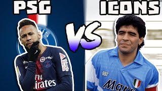 PSG VS ECHIPA DE ICONS IN FIFA 22 [upl. by Yggam]