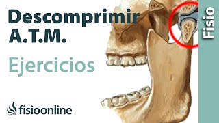 Ejercicio para descomprimir la articulación temporomandibular ATM [upl. by Edris940]