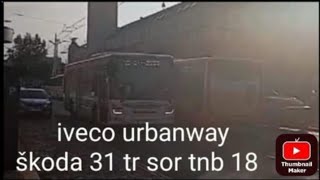 iveco urbanway škoda 31 tr sor tnb 18 [upl. by Novek]