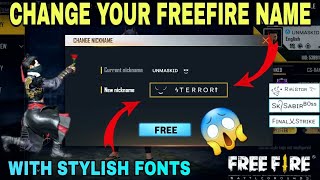 How to change name in FreeFire  Malayalam  Unmaskid Gaming [upl. by Alyam]