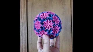 Kusudama Origami Flower Ball [upl. by Karab]