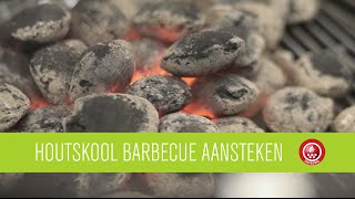 Houtskool barbecue aansteken Nederlands [upl. by Geilich]