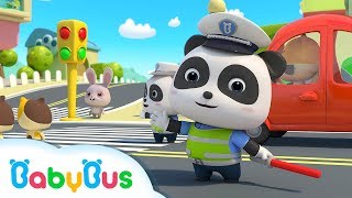 Soy Policía de Tránsito  Canciones Infantiles  Oficios y Profesiones  BabyBus Español [upl. by Sirenay]