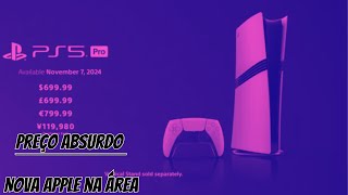 PS5 Pro é revelado oficialmente pela Sony por 700 dólares [upl. by Aititel]