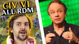 Petition to put Sid Meier in Civ 6  CIV VI EPSMOD All Random 6 w Potato McWhiskey [upl. by Gipps]