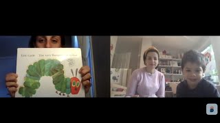 Reading session The Very Hungry Caterpillar [upl. by Danyelle]