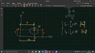 RDM Caractéristique géométrique dune section plane  Moment statique et centre de gravité [upl. by Ablasor466]