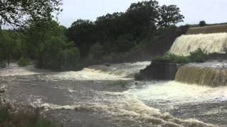 Okmulgee Lake Spillway 6182015 [upl. by Blockus]