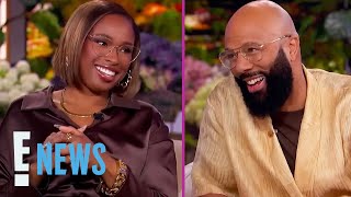 Jennifer Hudson Adorably CONFRONTS Boyfriend Common About Marriage Comments  E News [upl. by Anelah]