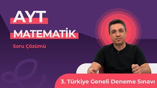 Endemik Yayınları 20232024 3 TG Deneme Sınavı AYT  Matematik Video Çözümlü Cevap Anahtarı [upl. by Hughes232]