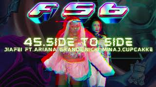 Jiafei  side to side ft Ariana Grande Nicki Minaj CupcakKe [upl. by Hogle]