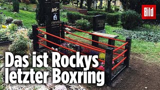 Grabmal von Rocky enthüllt So besonders ist Graciano Rocchigianis letzte Ruhestätte in Berlin [upl. by Katonah291]