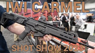 New IWI Carmel Rifle at SHOT Show 2023 [upl. by Sirtimid]