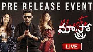 Maestro Movie Pre Release Event LIVE  Nithin  Nabha Natesh  Tamannah  MS entertainments [upl. by Lela]