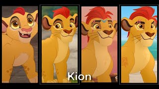 Kion Evolution  Simbas son The Lion Guard [upl. by Jovita]