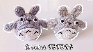 🌸How to Crochet TOTORO 🐰💕Amigurumi TOTORO Yapımı 💖 [upl. by Ansel]