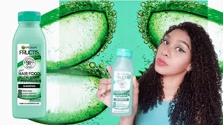 Shampoo GARNIER FRUCTIS HAIR FOOD ALOE VERA Hidratación  Que opino [upl. by Remat]