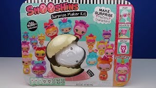 Squishy Smooshins Sürpriz Skuşi Yapıcı ile Oyuncak Yaptık DIY Kawaii Doll Maker Set Bidünya Oyuncak [upl. by Annayehc960]