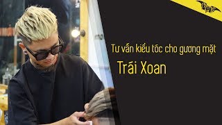 Tư vấn kiểu tóc cho gương mặt trái xoan  Phong BvB [upl. by Annalla607]