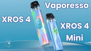 Vaporesso X ROS 4 e X ROS 4 MINI [upl. by Paddy]