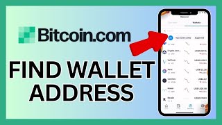 How to Find Bitcoin Wallet Address on Bitcoincom Wallet App 2024 [upl. by Allrud]