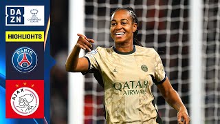 HIGHLIGHTS  Paris SaintGermain vs Ajax  UEFA Womens Champions League 202324 Français [upl. by Manchester]