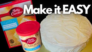 How to Make a Cake with Betty Crocker Cake Mix [upl. by Itagaki]