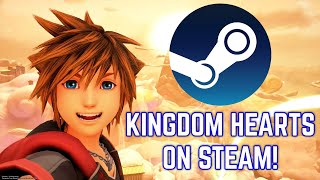 KINGDOM HEARTS ON STEAM  MORE LEAKS AND INFO [upl. by Naired485]