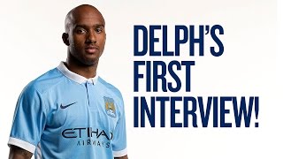 Fabian Delphs First Interview as a Man City Player  EXCLUSIVE [upl. by Nikolos]