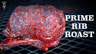 Prime Rib On A Pellet Grill  Pellet Grill Prime Rib Roast Recipe [upl. by Bud]