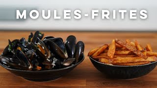 Homemade Moulesfrites  SAMSEATS [upl. by Llebasi457]