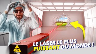 Comment fonctionne le laser le plus puissant du monde   Cest Technique [upl. by Aisetra]