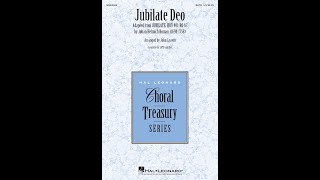 Jubilate Deo SATB Choir  Arranged by John Leavitt [upl. by Ralston781]