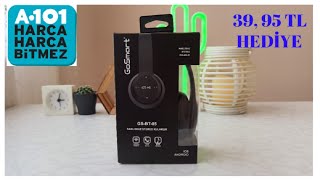 A101den Gosmart Kulaküstü Bluetooth Kulaklık Aldık Hediye Ediyoruz [upl. by Fifi138]