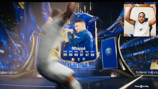 I Just Packed TOTY Mbappe In This 85 x2 pack [upl. by Attelrak861]