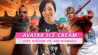 Avatar The Last Airbender Official Ice Cream Flavors Tested and Reviewed [upl. by Adnarb]