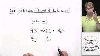 How to Balance Redox Equations in Acidic Solution [upl. by Durarte]