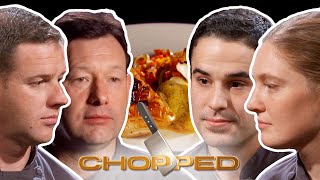 Chopped Duck Livers Tequila Corn Tortillas  Full Episode Recap  S7 E8  Food Network [upl. by Yud]