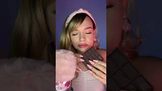 ASMR  chocolate eating sounds fakefood asmreatingsounds [upl. by Quackenbush997]