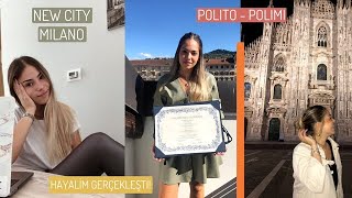 6 YIL SONRASI HAYALİM GERÇEKLEŞTİ  POLITECNICO DI MILANO MASTER [upl. by Louanna414]