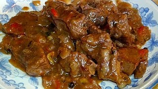 Carne Estofada o Ternera en Salsa A mi manera [upl. by Eseyt]