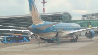 20230820 Flight Ho Chi Minh City Airport to Bangkok Thailand [upl. by Hahseram]