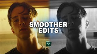 how to make your edits smoother  after effects [upl. by Samohtnhoj94]