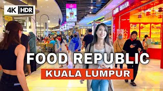 Kuala Lumpur Best Food Court Food Republic at Pavilion KL [upl. by Ennovoj934]