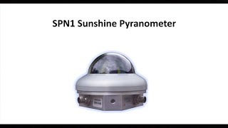 DeltaT Devices SPN1 Sunshine Pyranometer video [upl. by Suivatram403]