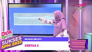 Sukses 2022  Bahasa Melayu Kertas 2 [upl. by Popelka]