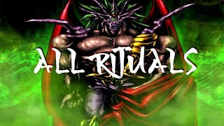 Yugioh Duelists of the Roses All Rituals HD PS2 [upl. by Anirazc]