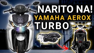 YAMAHA AEROX TURBO 2024  NMAX TURBO NEXT YEAR PA RAW LALABAS [upl. by Rukna]