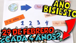 EXPLICACIÓN DEL AÑO BISIESTO ¿CADA 4 AÑOS  Nayeli [upl. by Ensign829]