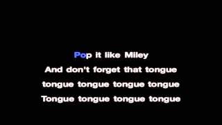 Twerk it like miley karaoke created by KWIK [upl. by Keil]